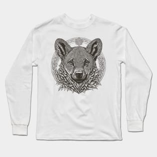 Hyena Monochrome Long Sleeve T-Shirt